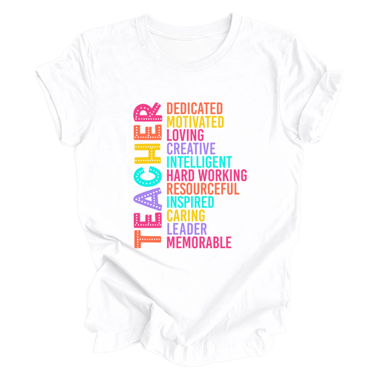 The Heart Of A Teacher T-Shirt